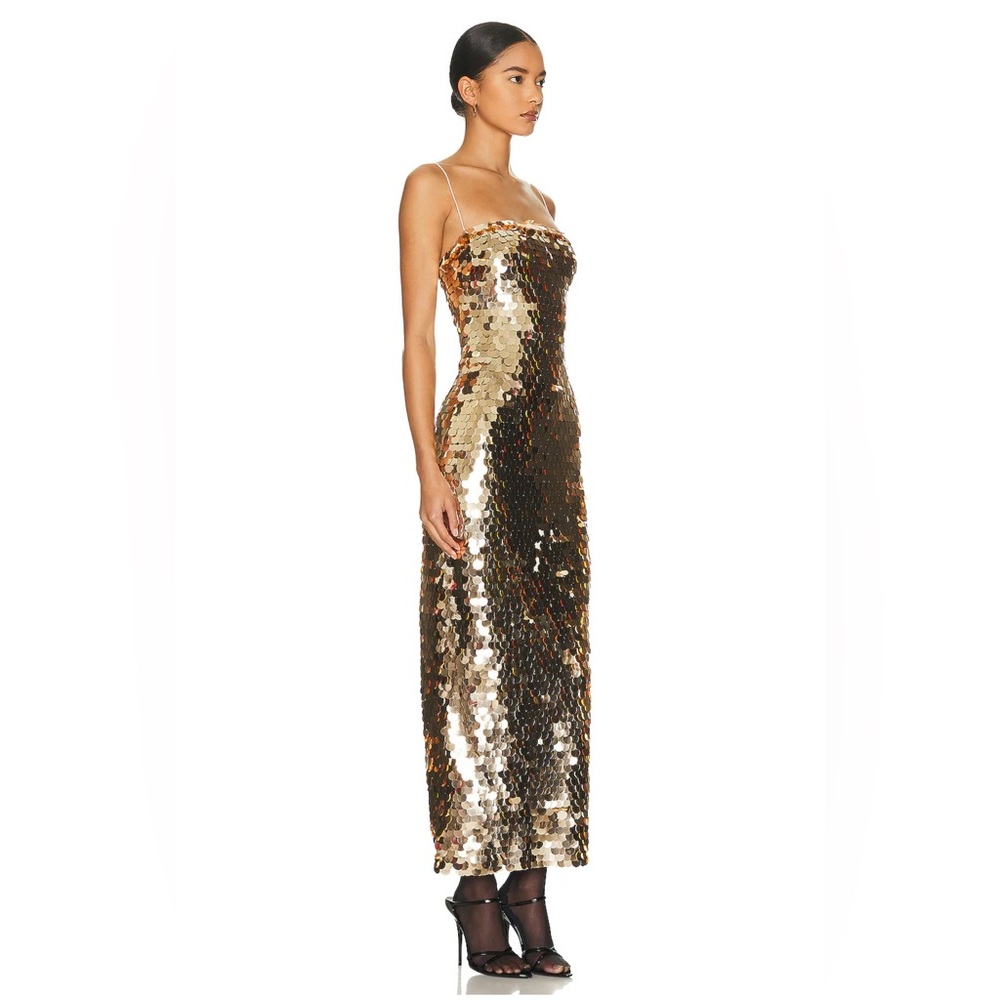 New Arrivals Phoenix Dress Gold